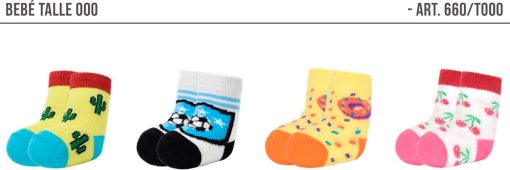 Codigo: 660 -- mundo medias -- Media Bebe Estampado