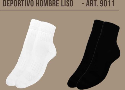 Codigo: 9011 -- mundo medias -- Deportivo Hombre Liso