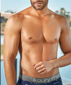 Codigo: 35 -- kaury men -- Boxer de algodón estampado con elástico personalizado.