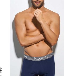 Codigo: 37 -- kaury men -- Boxer de algodón liso y elástico personalizado