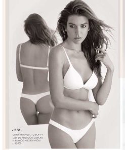 Codigo: 5281 -- lody lenceria -- CONJUNTO TRIANGULITO SOFT Y LESS DE ALGODON C/LYCRA