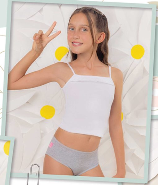 Codigo: 45 -- marey lenceria -- PACK X 3 culotte algodon con lycra liso