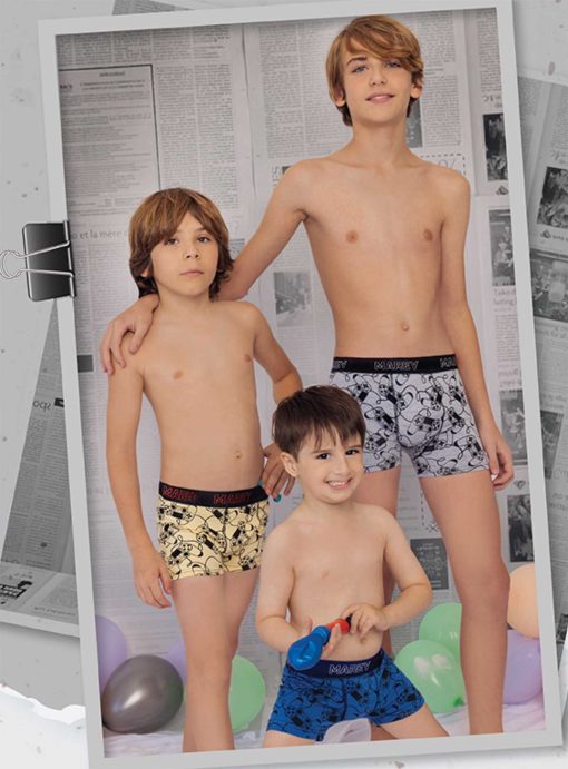 Codigo: 5012 -- marey lenceria -- boxer niño algodon con lycra JOYSTICK