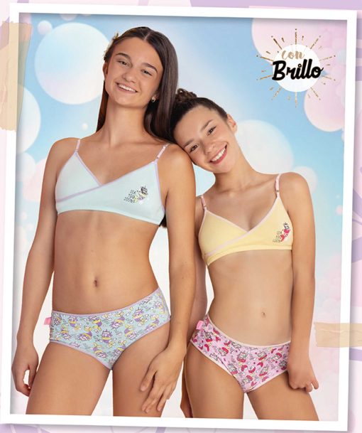 Codigo: 522 -- marey lenceria -- conjunto cruzado algodon con lycra estampado con culotte