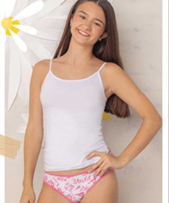 Codigo: 602-- marey lenceria -- PACK X 3 teens vedetina algodon con lycra estampado
