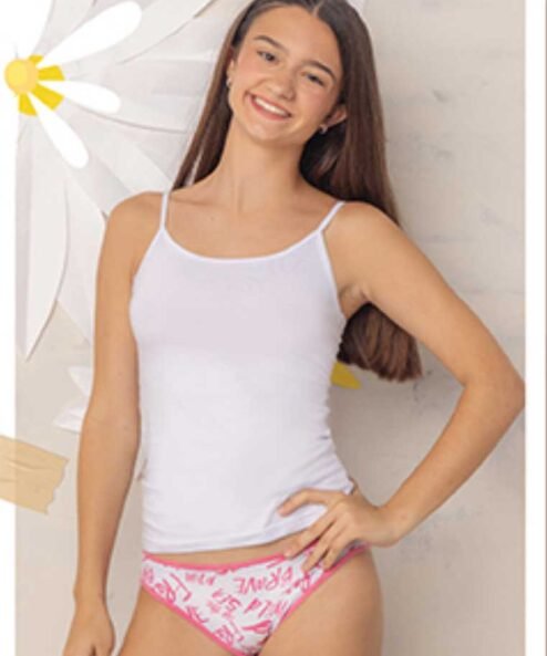 Codigo: 602-- marey lenceria -- PACK X 3 teens vedetina algodon con lycra estampado