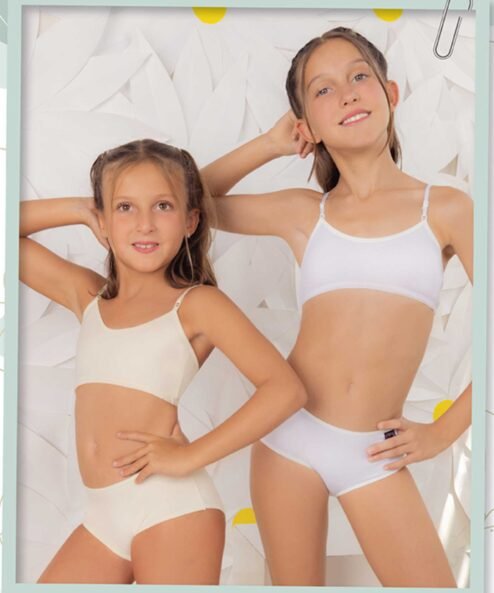 Codigo: 700 -- marey lenceria -- conjunto top algodon con lycra liso con culotte