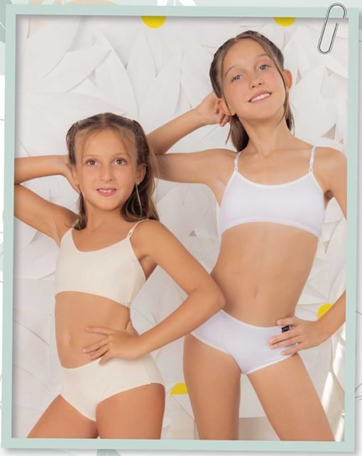 Codigo: 700 -- marey lenceria -- conjunto top algodon con lycra liso con culotte