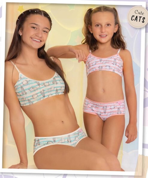 Codigo: 734 -- marey lenceria -- conjunto top algodon con lycra estampado con culotte