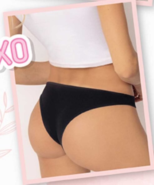Codigo: 204 -- marey lingerie -- PACK X 3 vedetina algodon con lycra "WHITE/BLACK/GREY"