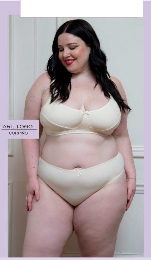 Codigo: 451L -- Natubel -- PACK X 3 Conjunto Tasa Soft con Base de Algodon lycra y Puntilla con Colaless Regulable