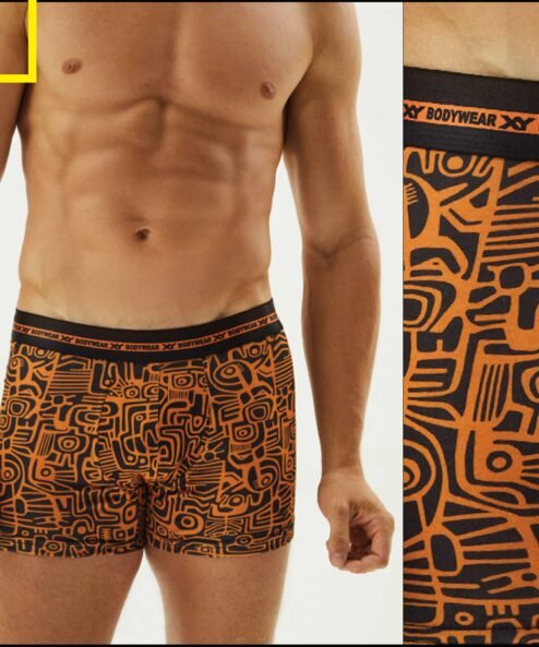 Codigo: 1436 -- boxer xy -- Bóxer de algodón con elastano estampado.Con pinza central.
