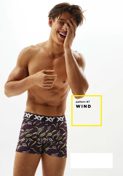 Codigo: 1438 -- boxer xy -- Bóxer de algodón con elastano estampado.Con pinza central.