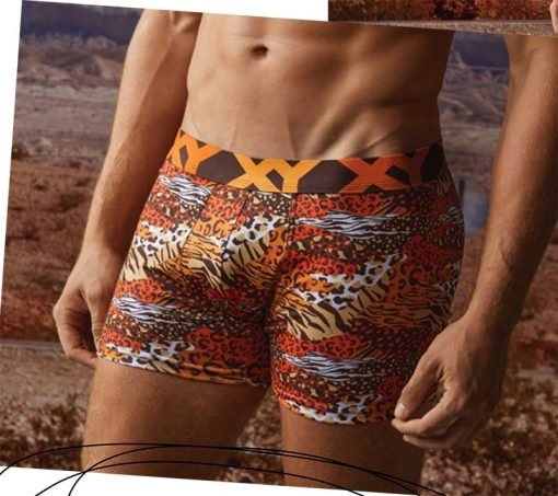 Codigo: 1446 -- boxer xy -- Bóxer de algodón con elastano estampado. Con pinza central.