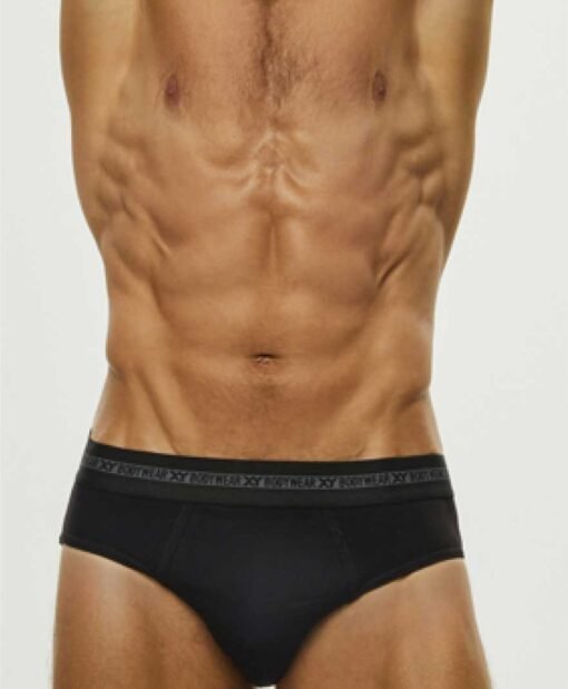 Codigo: 2430 -- boxer xy -- Slip de algodón con elastano liso.
