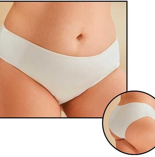 Codigo: 2600 -- tiento ropa interior -- PACK X 3 Tiro corto línea plus especial de algodón lycra