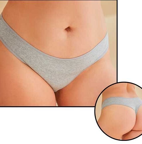 Codigo: 2640 -- tiento ropa interior -- PACK X 3 Cola less linea plus especial de algodon y lycra