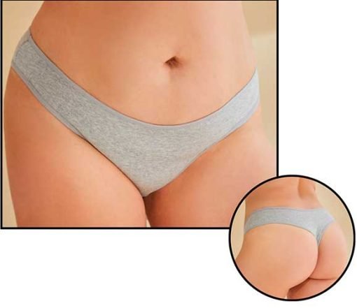 Codigo: 2640 -- tiento ropa interior -- PACK X 3 Cola less linea plus especial de algodon y lycra