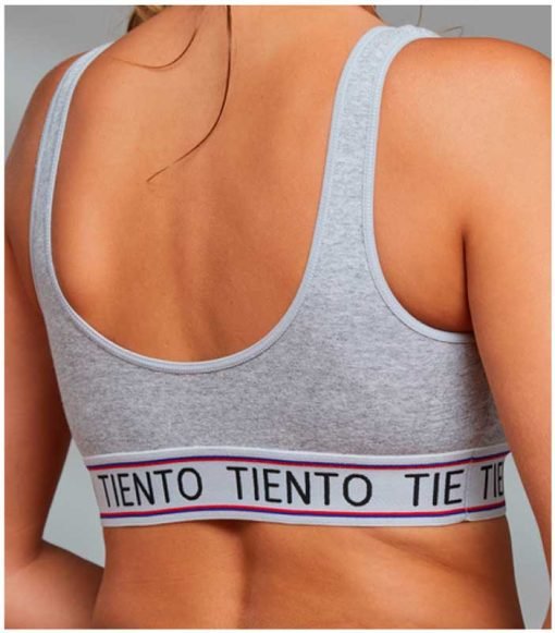 Codigo: 412 -- tiento ropa interior -- Top deportivo doble taza de algodón lycra - Image 2