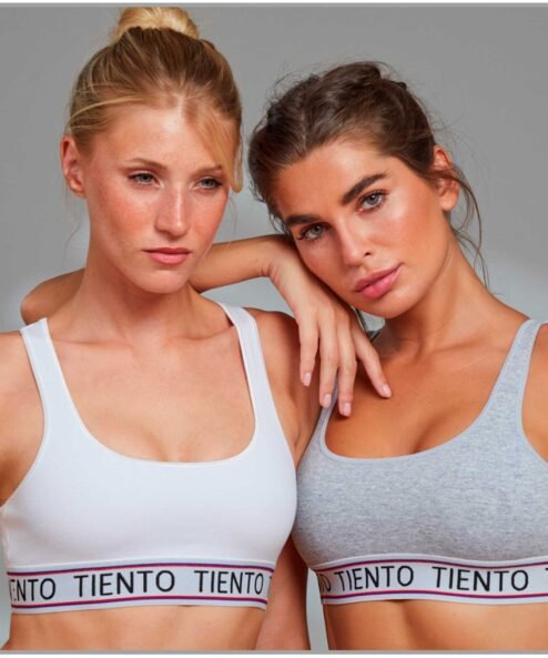 Codigo: 412 -- tiento ropa interior -- Top deportivo doble taza de algodón lycra