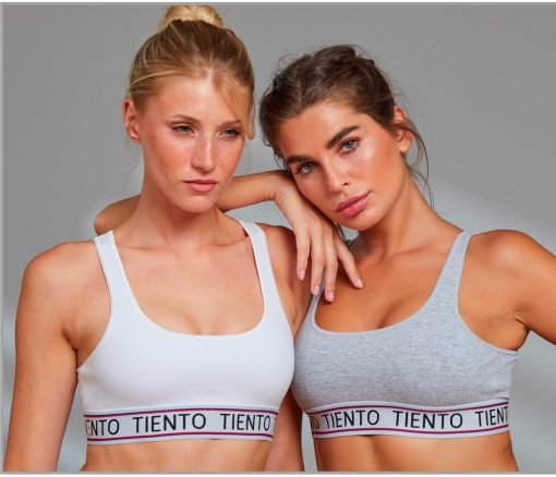 Codigo: 412 -- tiento ropa interior -- Top deportivo doble taza de algodón lycra