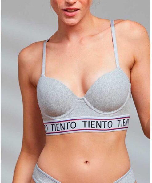 Codigo: 421 -- tiento ropa interior -- Conjunto top deportivo taza soft y cola lessde algodón lycra