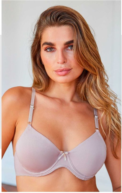 Codigo: 817 -- tiento ropa interior -- Soutien con arco y taza doble de microfibra