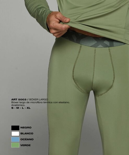 Codigo: 5003 -- boxer xy -- Bóxer largo de microfibra térmica con elastano. Anatómico.