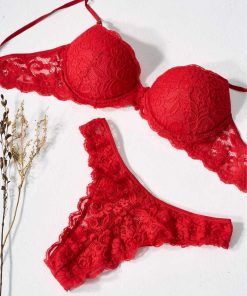Codigo: 1442 -- yamiel ropa interior -- Conjunto soft con arco y colaless de puntilla