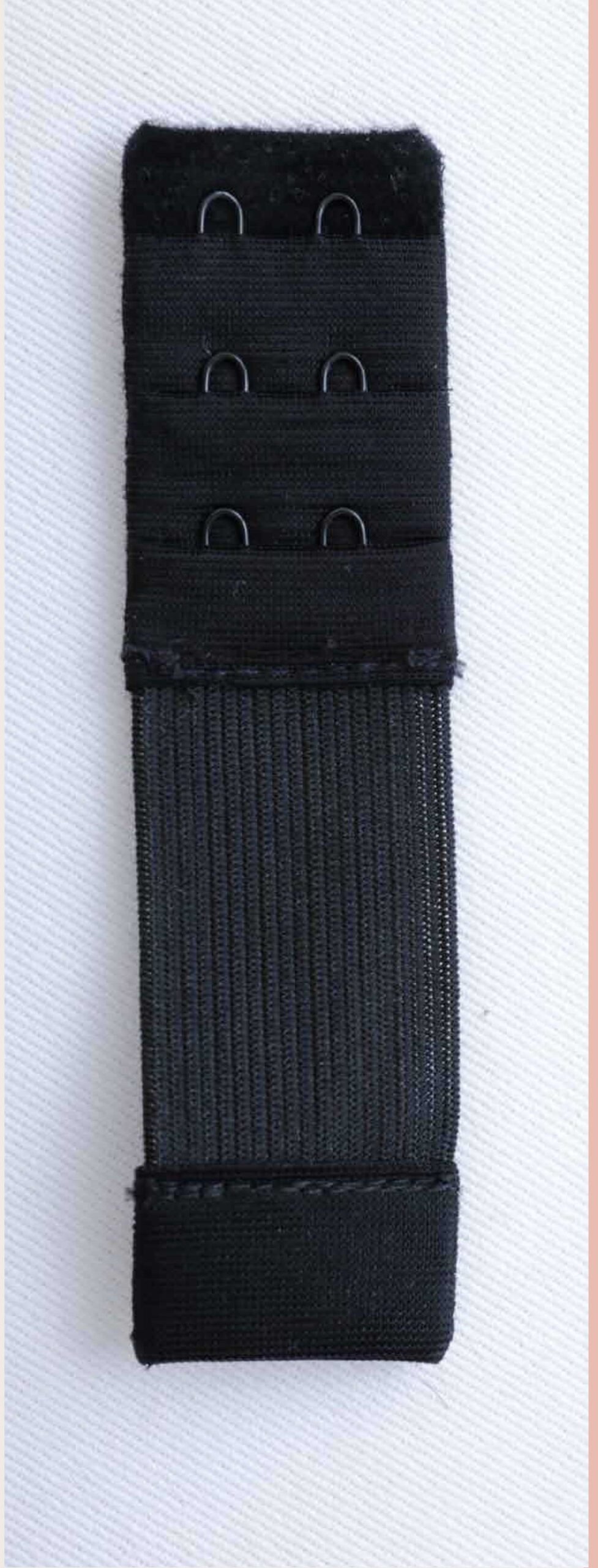 Codigo: 6009/3 -- yamiel ropa interior -- PACK DE DOS EXTENSORES DE CORPIÑO CON GANCHO DE 30MM - Imagen 2