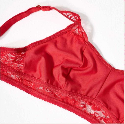Codigo: 949 -- yamiel ropa interior -- CORPIÑO SIN ARCO DE ENCAJE FORRADO - Image 4