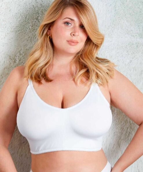 Codigo: 965/1 -- yamiel ropa interior -- CORPIÑO CON GUATA LISO DE MICROFIBRA REFORZADA