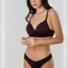 Codigo: 2002 -- uailee lenceria -- Conjunto taza soft triángulo de microfibra con colaless