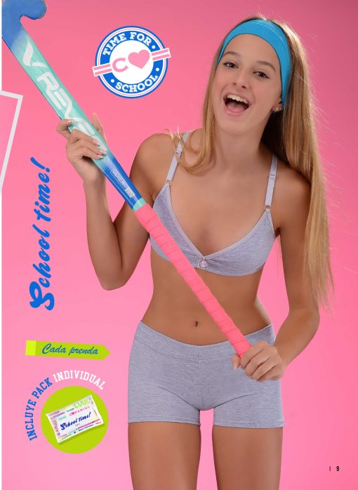 Codigo: 3012 -- coramina school -- Short algodon lycra