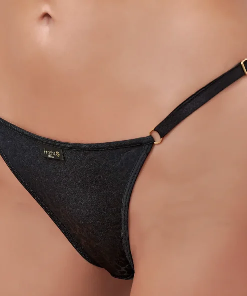 Codigo: 626 -- frashe lenceria -- PACK X3 DE TANGA EST CON RELIEVE ANIMAL