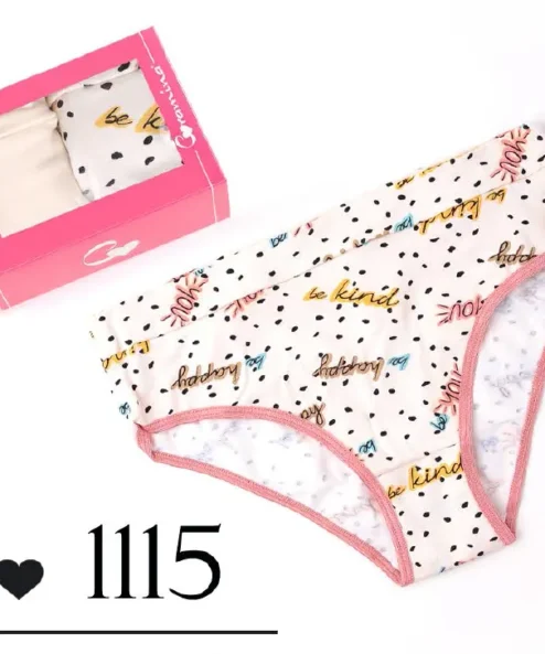 Codigo: 1115 -- coramina lenceria -- PACK X 2 bombacha juvenil con cintura. Algodon lycra.