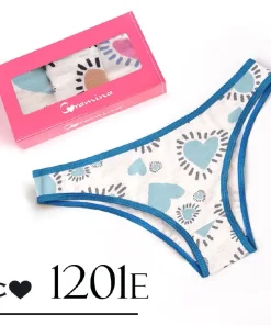 Codigo: 1201E -- coramina lenceria -- PACK X 3 vedetina estampada. Algodon lycra.