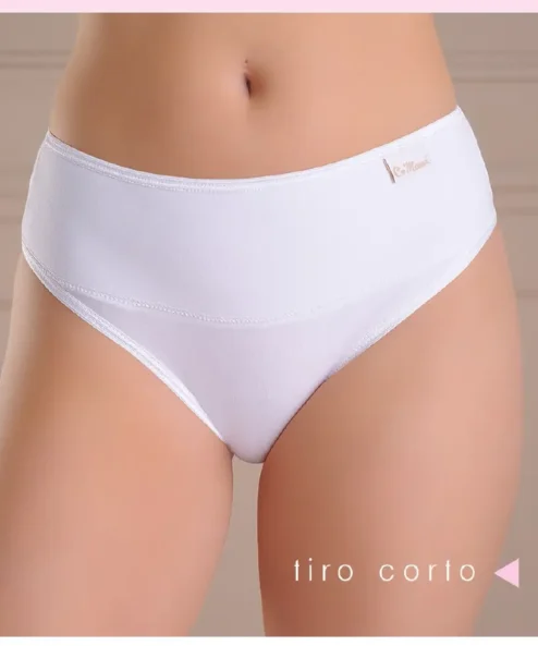 Codigo: 371 -- coramina lenceria -- Bombacha post parto con resfuerzo abdominal. Algodon lycra.