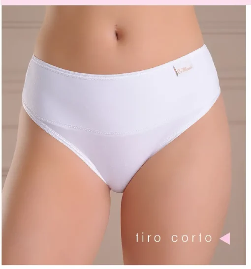 Codigo: 371 -- coramina lenceria -- Bombacha post parto con resfuerzo abdominal. Algodon lycra.