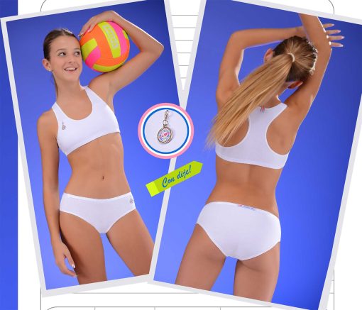 Codigo: 3010 -- coramina lenceria -- Vedetina maxi algodon lycra. - Image 2