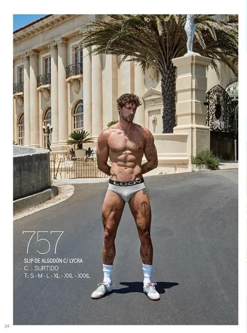 Codigo: 757 -- boxer lody -- slip de algodon con lycra