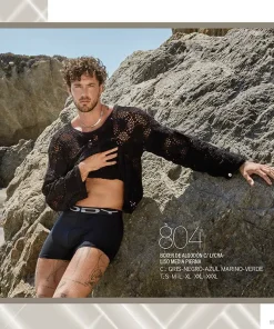 Codigo: 804 -- boxer lody -- Boxer de algodon con lycra liso media pierna
