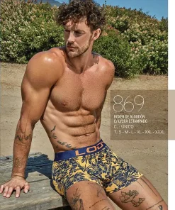 Codigo: 869 -- boxer lody -- Boxer de algodon con lycra estampado