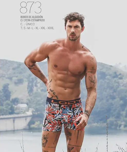Codigo: 873 -- boxer lody -- Boxer de algodon con lycra estampado