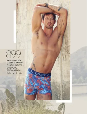 Codigo: 899 -- boxer lody -- Boxer de algodon con lycra estampado