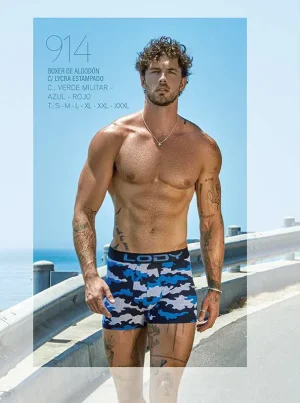 Codigo: 914 -- boxer lody -- Boxer de algodon con lycra estampado
