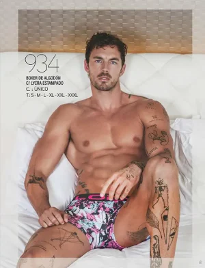 Codigo: 934 -- boxer lody -- Boxer de algodon con lycra estampado