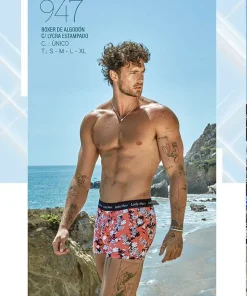 Codigo: 947 -- boxer lody -- Boxer de algodon con lycra estampado
