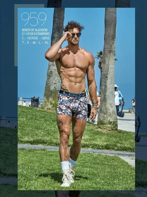 Codigo: 959 -- boxer lody -- Boxer de algodon con lycra estampado