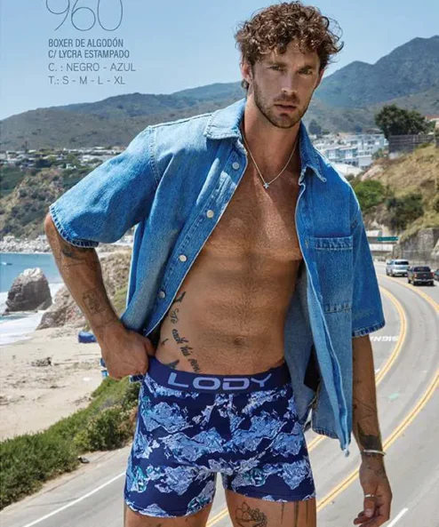 Codigo: 960 -- boxer lody -- Boxer de algodon con lycra estampado